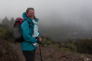 Helen on the trail