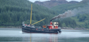 Clyde Puffer on Loch Cgraignish