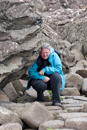 Helen at The Giant's Causeway