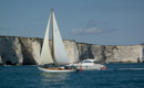 Approaching Studland Bay