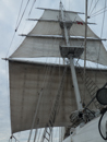 Under sail